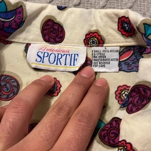 Vintage 90s Windbreaker Jacket - Picture 9 of 16